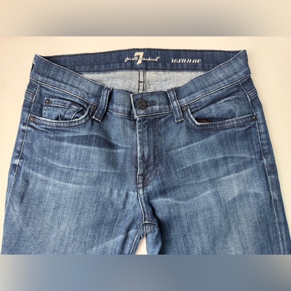 Citizens Of Humanity Roxanne Jean Pants Rolled Hem Size 27 Women Denim - Picture 7 of 12